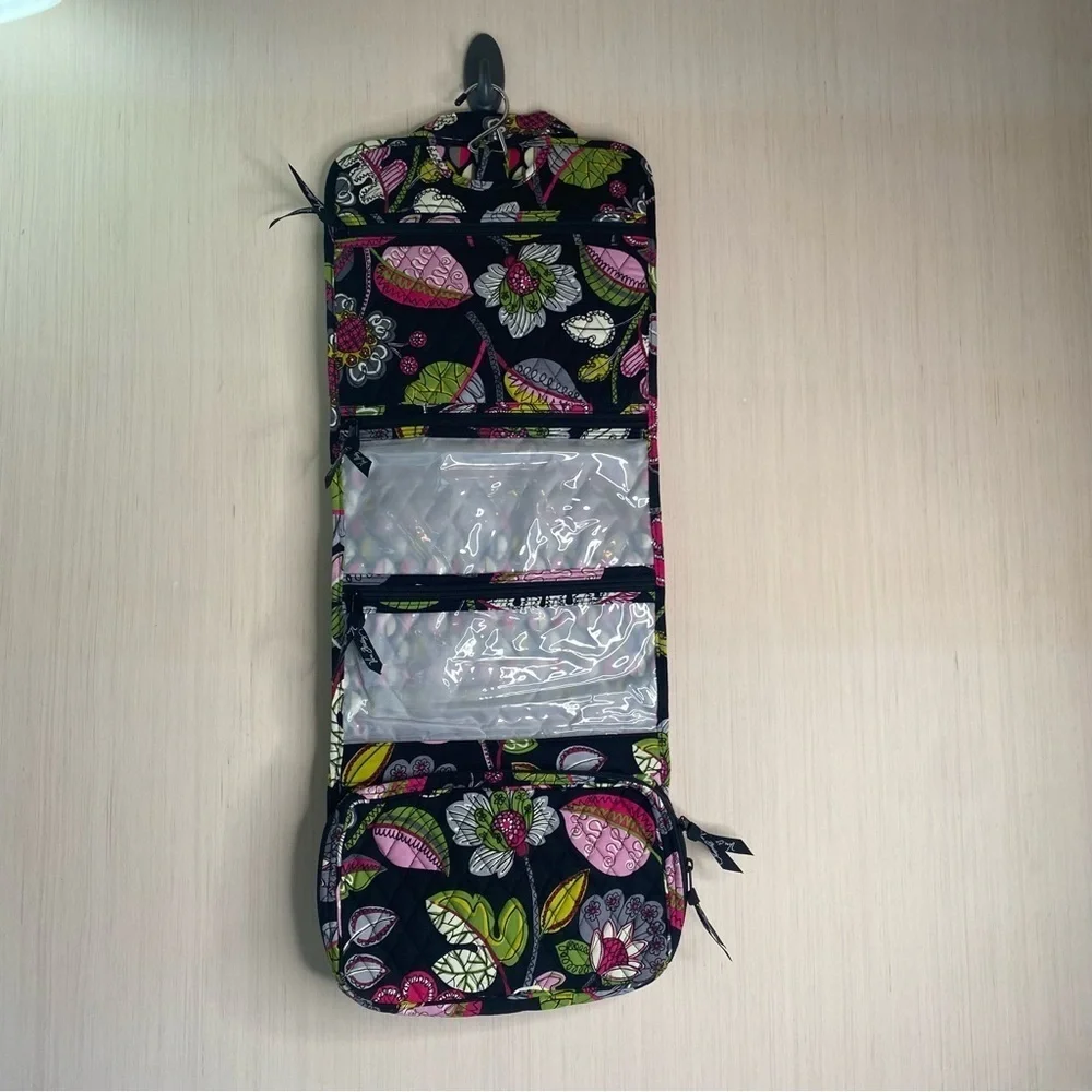 NWT Vera Bradley Hanging Organizer Moon Blooms Travel Bag Retired Pattern